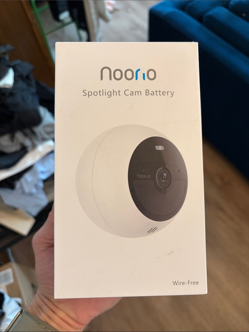 Spotlight Cam Battery - White Wire-Free Security Camera